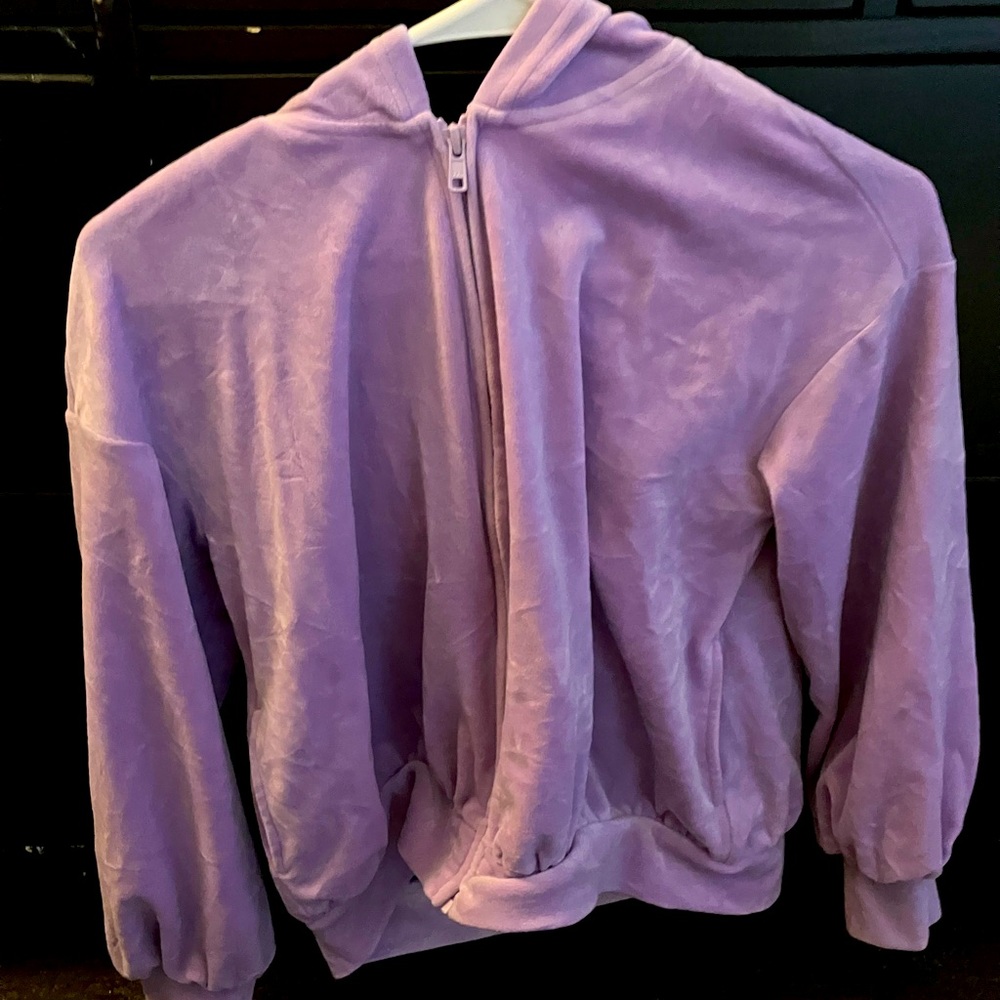 Purple hoodie for girl